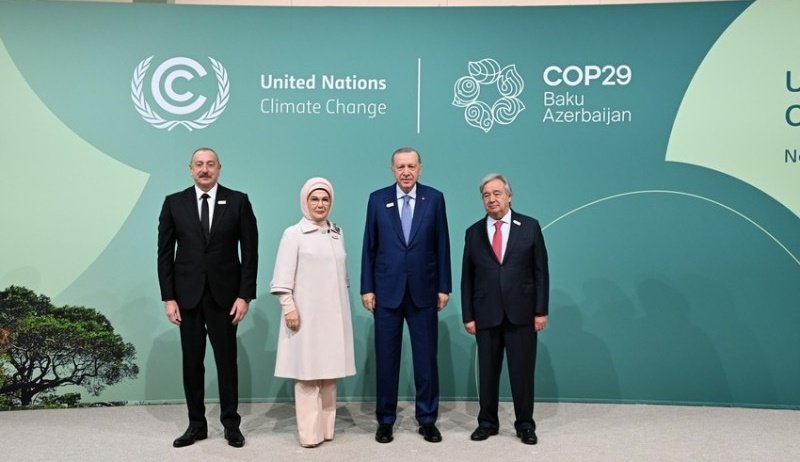 Əminə Ərdoğan: COP29 Liderlər Sammiti həmrəylik və məsuliyyətin güclü təzahürüdür