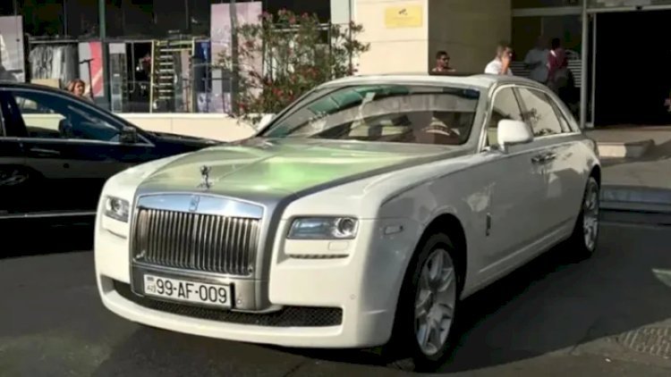 Bakıda  hərraca çıxarılan lüks “Rolls Royce”un sahibi GÖRÜN KİMDİR - FOTOLAR