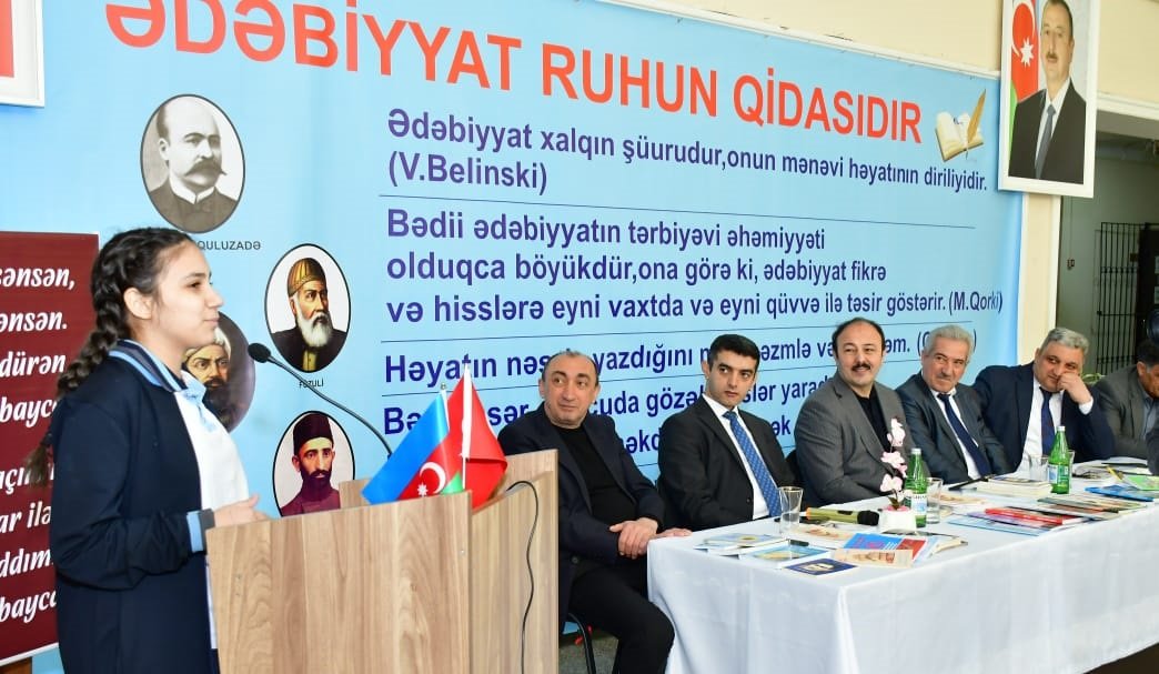 "Ədəbiyyat ruhun qidasıdır" adlı ədəbi-bədii görüş keçirilib